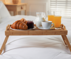 Breakfast in bed