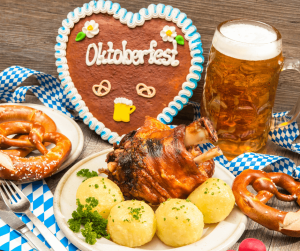 Food at Oktoberfest 