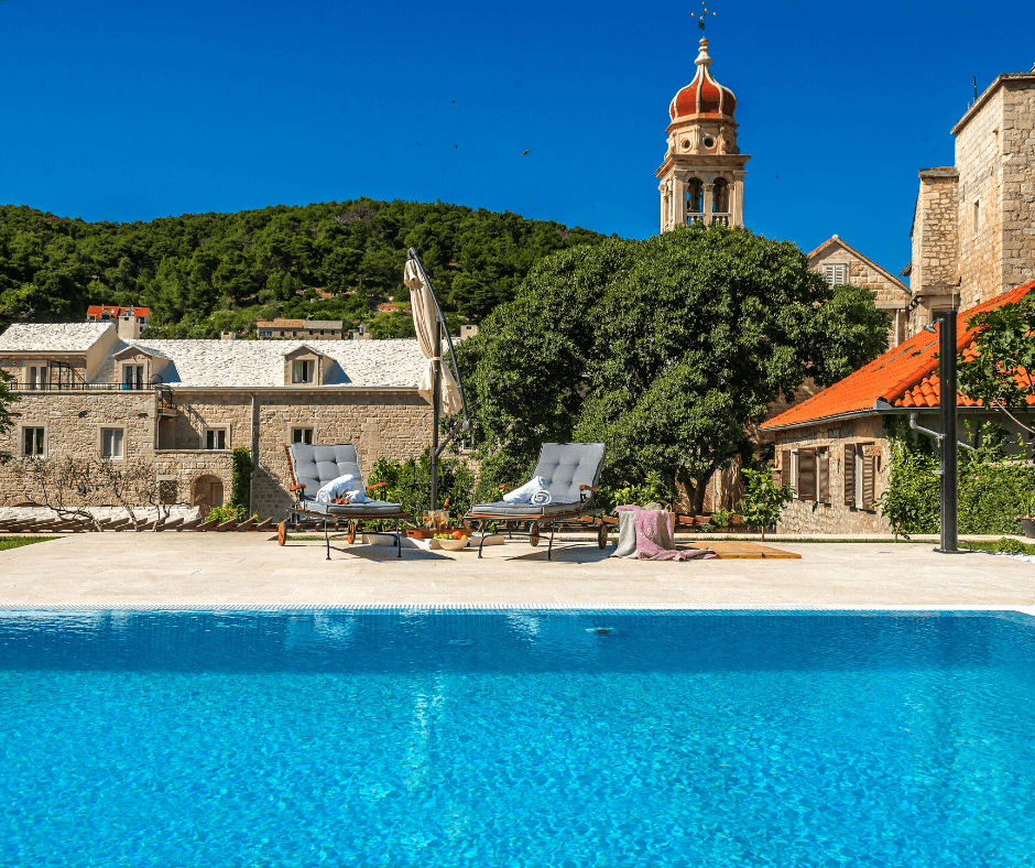 A dip in the pool