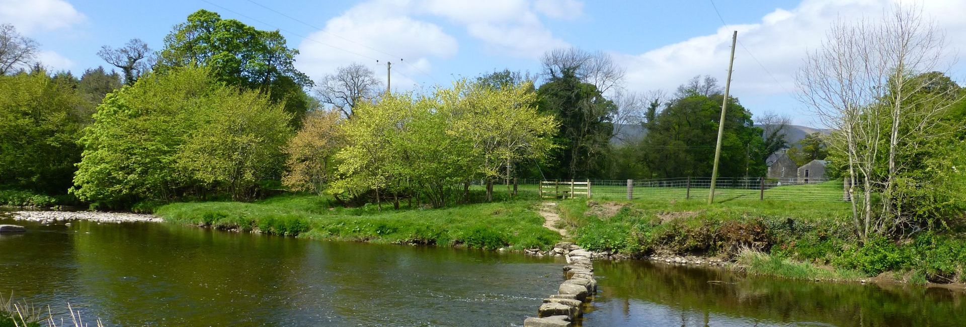 River Hodder near the Inn at Whitewell