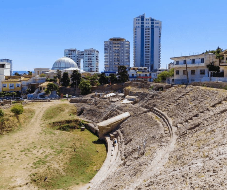 Ancient Roman Amphitheatre - Durres