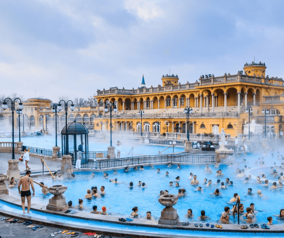 Budapest, Hungary - Széchenyi Thermal Bath