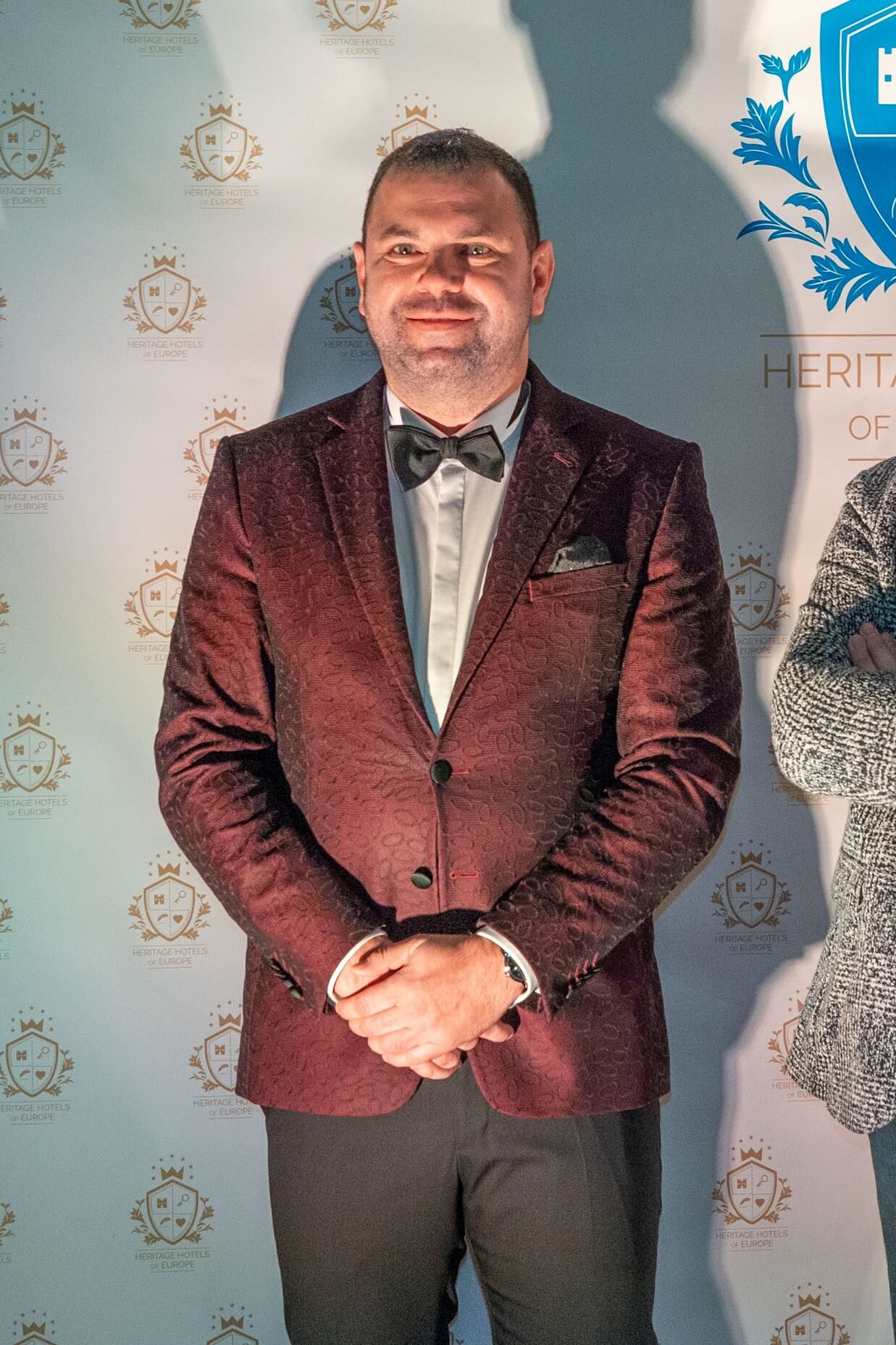 Chairman of Heritage Hotels of Europe and master of the ceremony, Jan Svoboda