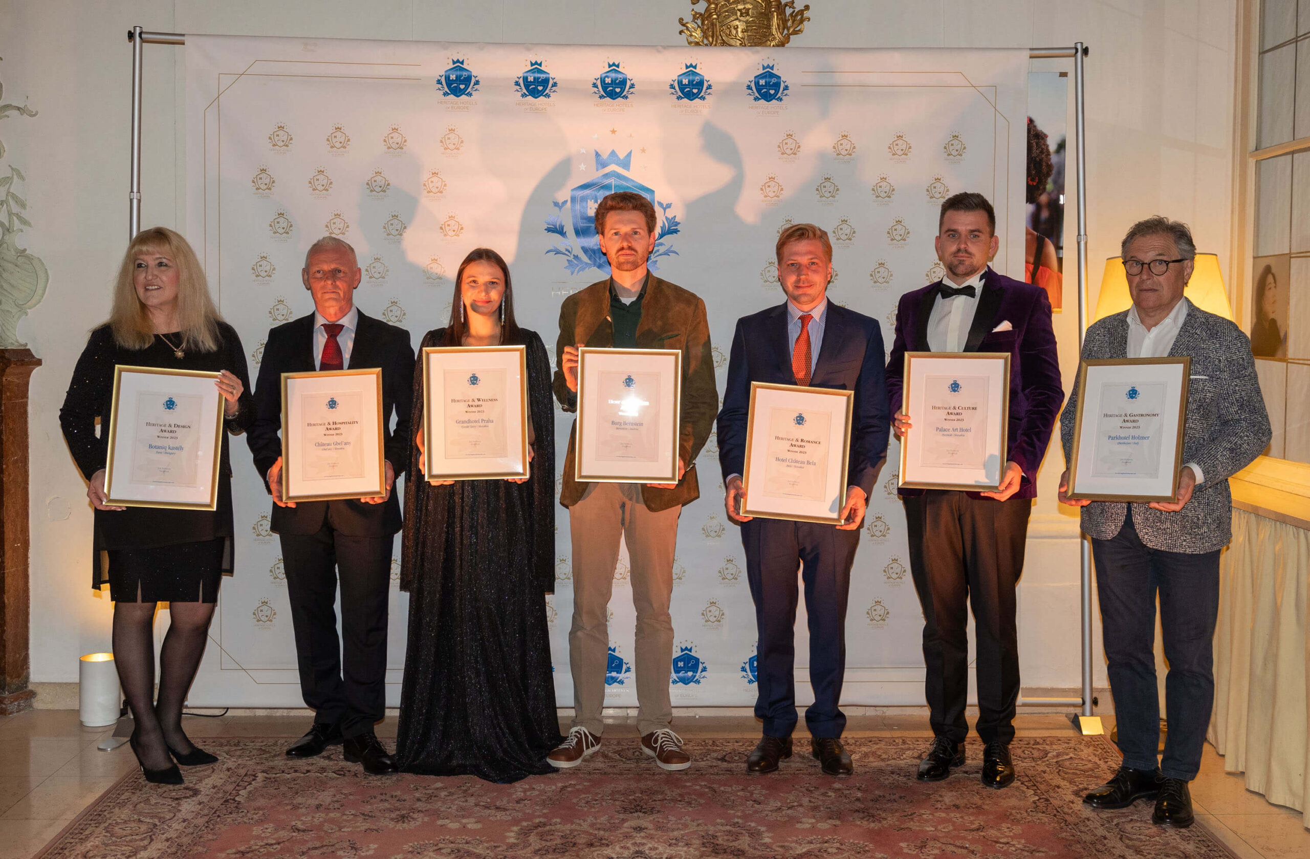 All winners of Heritage Hotels of Europe Awards 2023