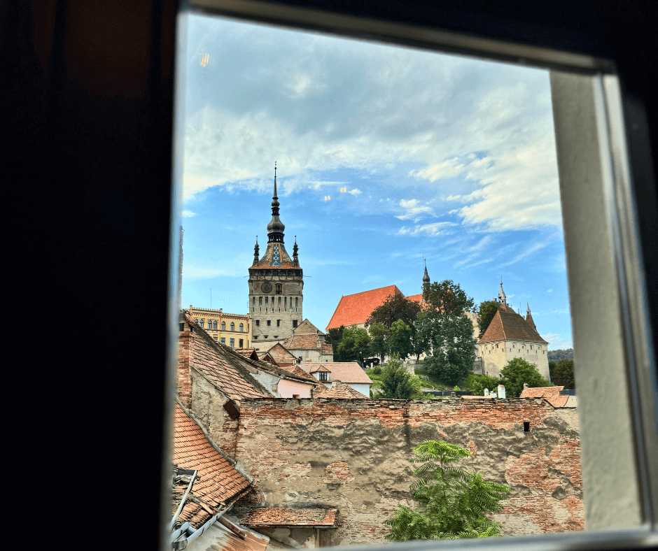 Steps Away from Sighisoara’s Most Iconic Landmarks