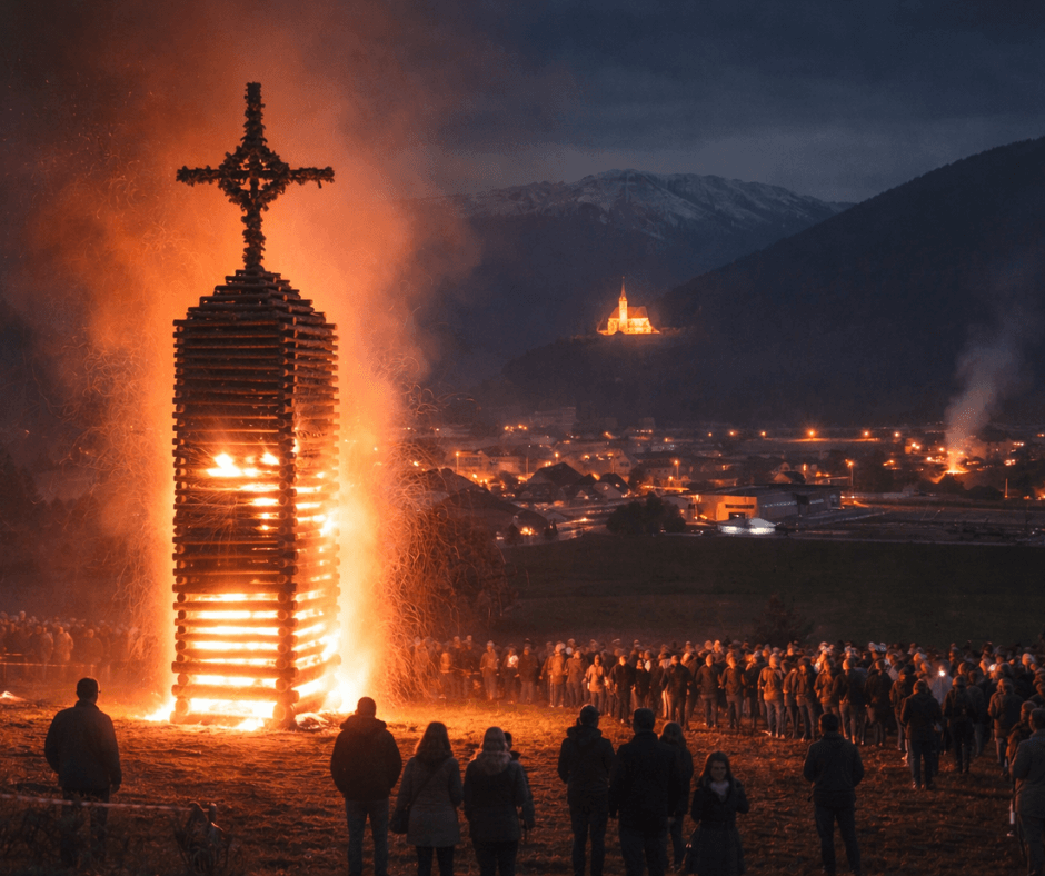 Austria_ Easter Fires and Alpine Traditions