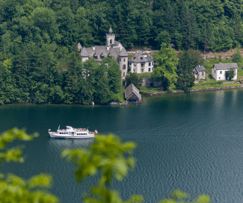 Austria_ Cruising Lake Hallstatt on Historic Boats